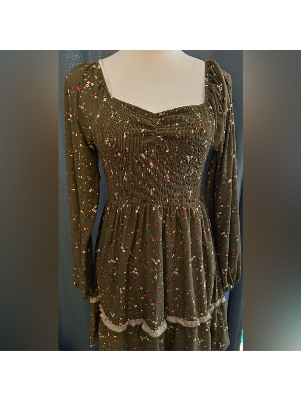 NWT Birch and Stone Mini Long Sleeve Dress Western/Rodeo Vibe